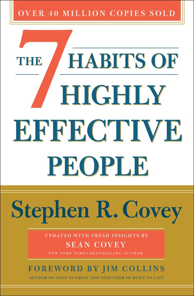 Sabastian Book recommendation - The 7 Habits of Highly Effective People